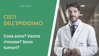 CISTI DELL’EPIDIDIMO  Cosa sono Vanno rimosse Quali differenze con il tumore del testicolo [upl. by Yt]