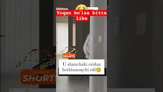 SIZDAN NIMA KETI VIDEOGA BITTA DONA LIKE BOSAMIZ ❤️🥲funny 1mln comedyvideos instagram subscribe [upl. by Rosse]