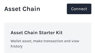 Asset Chain Telegram Mini App starter kit [upl. by Annawak]