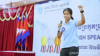 690 BELTEI IS Student CHEY DANAPHIN Public Speaking 2022 7th 2nd Place Level 9 Cambodia [upl. by Ramoh]