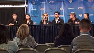 8Asians US Figure Skating Press Conf 2018 US Olympic Figure Skating Ice Dance Team Selection [upl. by Ocisnarf]