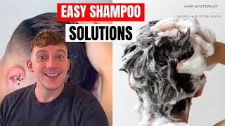 SHAMPOOING SECRETS for LongLasting HAIR SYSTEMS 🧞‍♂️ [upl. by Farland]