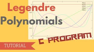 LEGENDRE POLYNOMIALS  C PRGRAM Tutorial [upl. by Drawde]