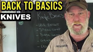 Back to Basics Knife Discussion with Dave Canterbury [upl. by Brindle]