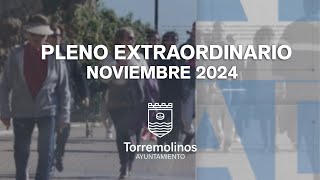 PLENO EXTRAORDINARIO TORREMOLINOS 8 NOVIEMBRE 2024 [upl. by Dreyer626]