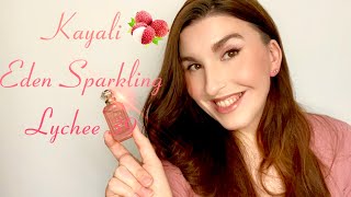 KAYALI Eden Sparkling Lychee  39 mein erster Eindruck 🩷 [upl. by Dagney]