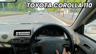 1997 Toyota Corolla 110  Driving Impressions POV [upl. by Nolra709]