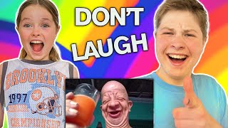 TRY NOT TO LAUGH CHALLENGE  w Sister [upl. by Staffan]