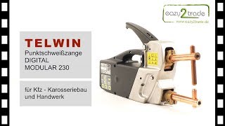 Punktschweißzange Modular 230 Digital mit Timer von Telwin [upl. by Adyaj]