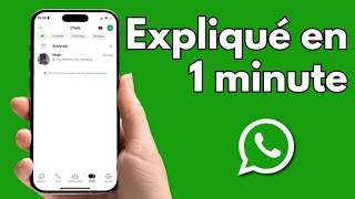 Comment enregistrer un audio WhatsApp sur votre iPhone  Tutoriel [upl. by Gabie]