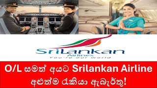 SriLankan Airlines Latest Job Vacancies 2024  How to Apply for Careers in Aviation [upl. by Lyrej]