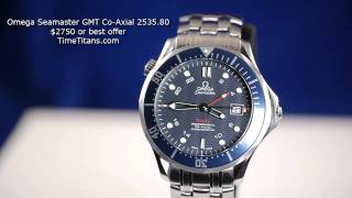 Omega Seamaster GMT CoAxial 253580 [upl. by Raffaj]