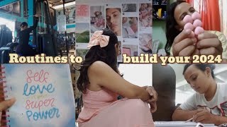 7 Routines to build your 2024 and make it your best year 🎧☁️🎀  Vasundhara Chhetri [upl. by Ttoile]