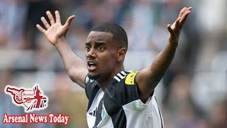 Arsenal FC News Now Alexander Isak Newcastle contract stance Arsenal interest and stars tra [upl. by Ungley589]