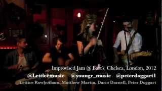 Improvised Jam with Lettice Matthew Dario and Pete  Barts Chelsea [upl. by Tuck262]