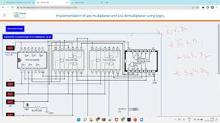 mux amp dmux using virtual lab [upl. by Annaya]