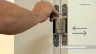 TECTUS® Concealed Hinges  3D Adjustments New Models [upl. by Nathanil546]