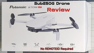 Potensic ATOM LT GPS Drone Under 249g 40 Mins Long Flight EIS 25K Camera 4KM FPV Transmission [upl. by Nador659]