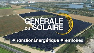 Générale du Solaire  Centrale photovoltaïque au sol de Gron  Yonne 89 [upl. by Dessma]