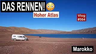 564 Marokko Roadtrip Hoher Atlas  DAS RENNEN  Lac de Tislit Nationalpark  Imilchil Rundgang [upl. by Yerfoeg555]