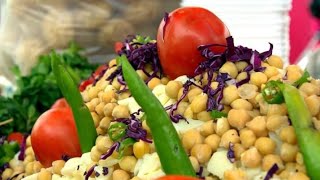 Spicy Dry Chana Chaat Recipe happycookingtoyou ramzanspecial outclasscooking chanachaat [upl. by Norvall]