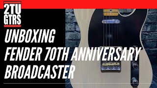 Fender 70th Anniversary Broadcaster  Blackguard Blonde  InDepth Demo [upl. by Gerry219]