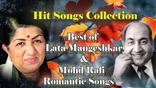 EvergreenGaana HindiSadSongsBest of Lata Mangeshkar amp Mohd Rafi Romantic Mohammad Rafi amp Lata [upl. by Skcirdnek]