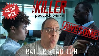 THE KILLER 2024  PEACOCK ORIGINAL MOVIE  JOHN WOO REMAKE  TRAILER REACTION [upl. by Aiz]