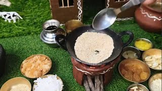 Gasagase payasa  Gowdas miniature food cooking miniature recipe asmrcookingyt poppyseed [upl. by Arraet]