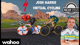 How to lose fitness in 3 weeks Zwift Elite Racing [upl. by Nerreg]