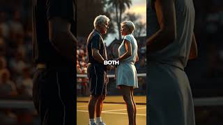 Unforgettable Tennis Duel Connors vs Navratilova Shorts [upl. by Renae]