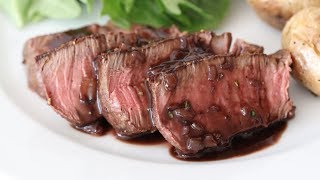 Fillet Mignon Recipe  How to make perfect Fillet Mignon Steaks [upl. by Niliac]