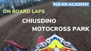 ON BOARD LAPS  CHIUSDINO MOTOCROSS PARK [upl. by Braasch819]