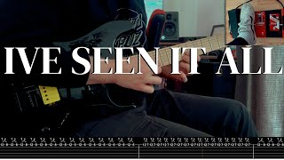 While She Sleeps  IVE SEEN IT ALL  Instrumental cover  on screen TABS [upl. by England]