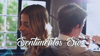 Sentimentos São A Bela e a Fera Bea Dummer cover [upl. by Tahmosh489]