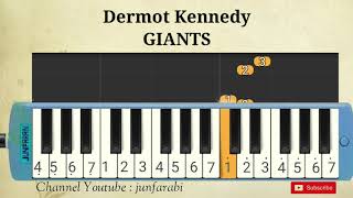 Dermot Kennedy  GIANTS  melodica tutorial [upl. by Inverson]