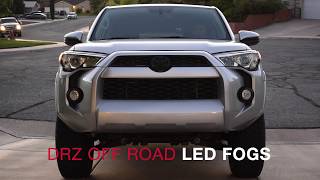 How To 20142019 Toyota 4Runner LED fog lights [upl. by Hilaria423]