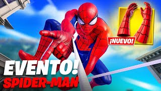 Nuevo EVENTO de SPIDERMAN LANZATELARAÑAS MITICO en Fortnite CAPITULO 3 todas las ubicaciones [upl. by Sapowith370]