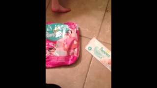 Pampers Easy Ups amp Pampers Sensitive Wipes Review [upl. by Euqinomad59]