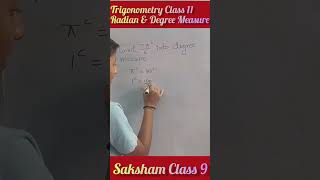 Trigonometric Functions Class 11  Radian amp Degree measures Exercise 31MATHSLEARNING789 [upl. by Sesom642]