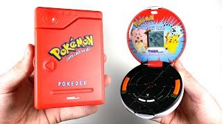 Unboxing Original 1999 Pokeball Pokedex [upl. by Yurik]