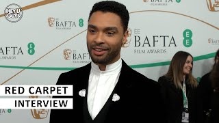 RegéJean Page  BAFTAs 2023 Red Carpet Interview  Bridgerton Dungeons amp Dragons [upl. by Asseral]