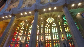 Inside the Sagrada Familia [upl. by Milstone]