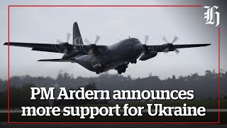 PM Ardern announces more support for Ukraine  nzheraldconz [upl. by Genia]