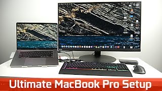 Ultimate 2019 16inch MacBook Pro Desktop Setup [upl. by Argyle]