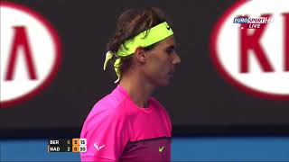 Nadal vs Berdych  Australian Open 2015 QF Highlights [upl. by Fornof668]