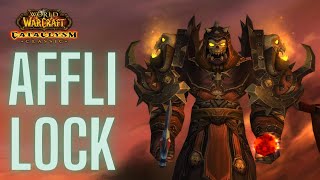 AFFLICTION WARLOCK PvP Gameplay  CATACLYSM CLASSIC [upl. by Hephzibah]