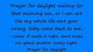 Prayin for daylight lyrics [upl. by Nosyaj270]