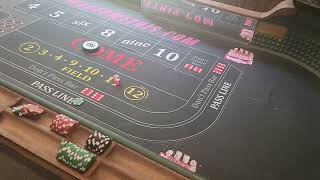 CRAPS Hybrid Play Using 10 on the Dont [upl. by Scharf]