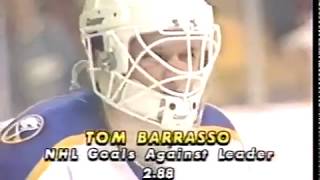 Tom Barrasso save [upl. by Suilenroc]